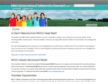 Tablet Screenshot of mcccheadstart.org